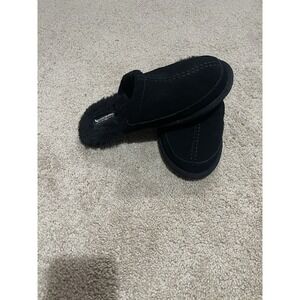 Koolaburra UGG Kolson Slipper Casual Shoe Men SlidesBlack Bordon Great Condition